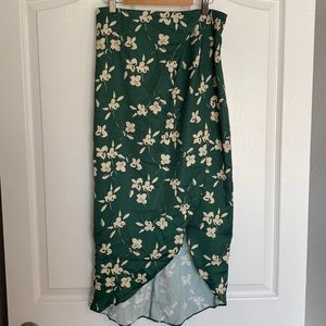 urban outfitters floral skirt